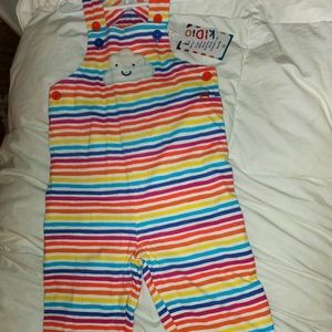 2-3 year organic cotton overalls